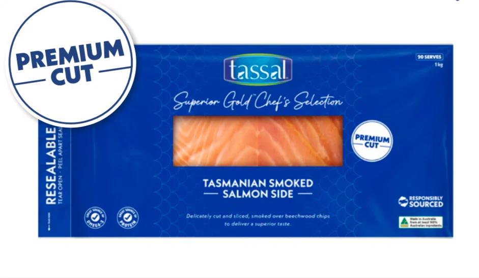asda smoked salmon 300g - How many grams is a pack of smoked salmon