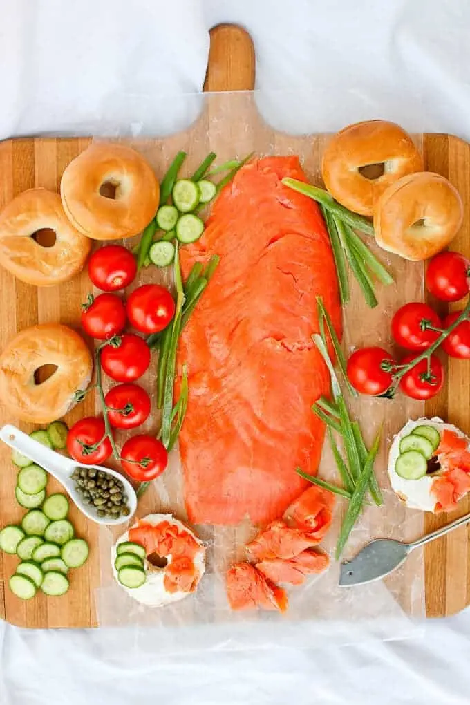 how much smoked salmon per person - How many slices of smoked salmon per person