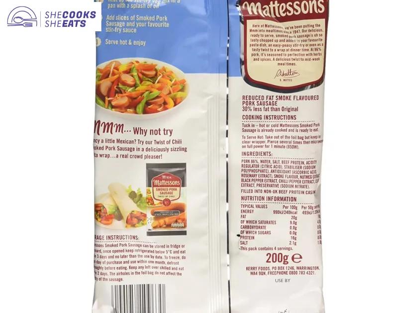 mattessons reduced fat smoked sausage syns - How many SYNS are Mallon's low fat sausages