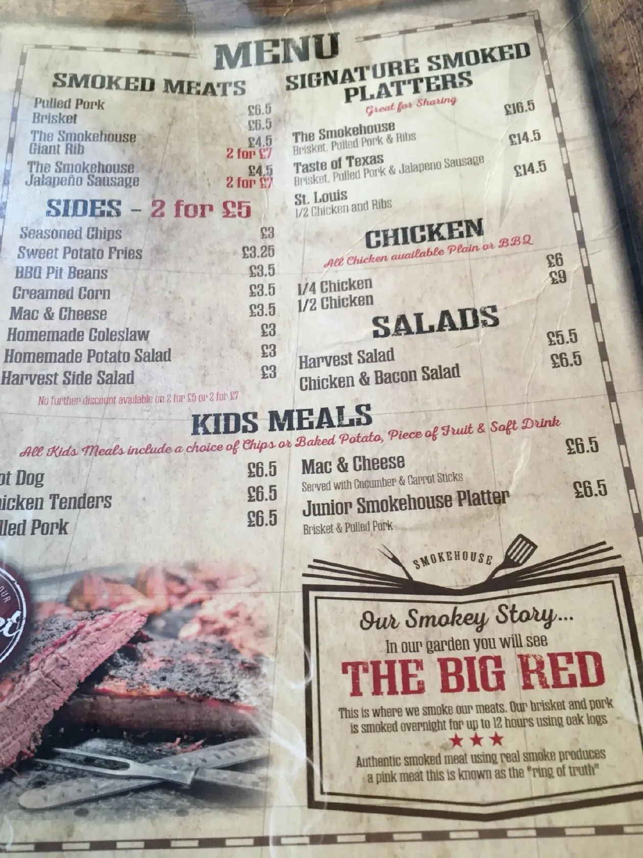 smokehouse bbq chessington menu - How much are the refill cups at Chessington