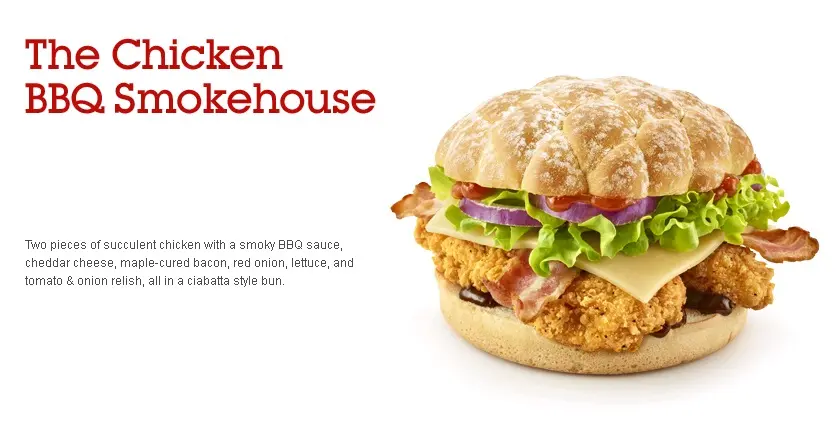 mcdonald's chicken smokehouse - How much is a McCrispy
