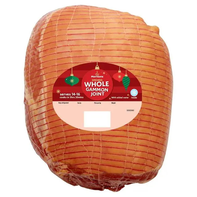 large smoked gammon joint offers - How much smoked gammon per person