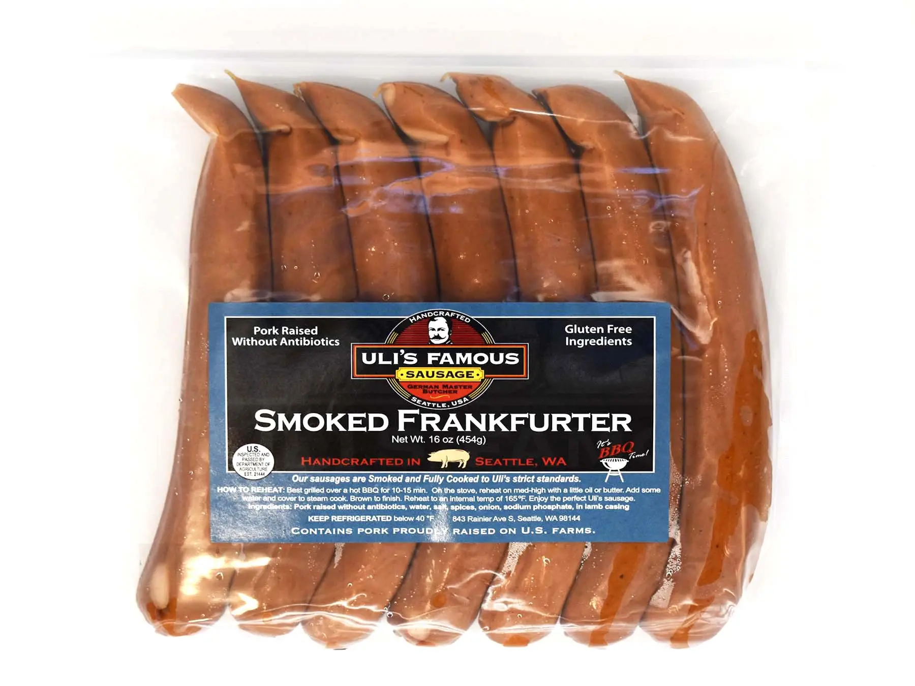 smoked frankfurters - Is a frankfurter a smoked sausage