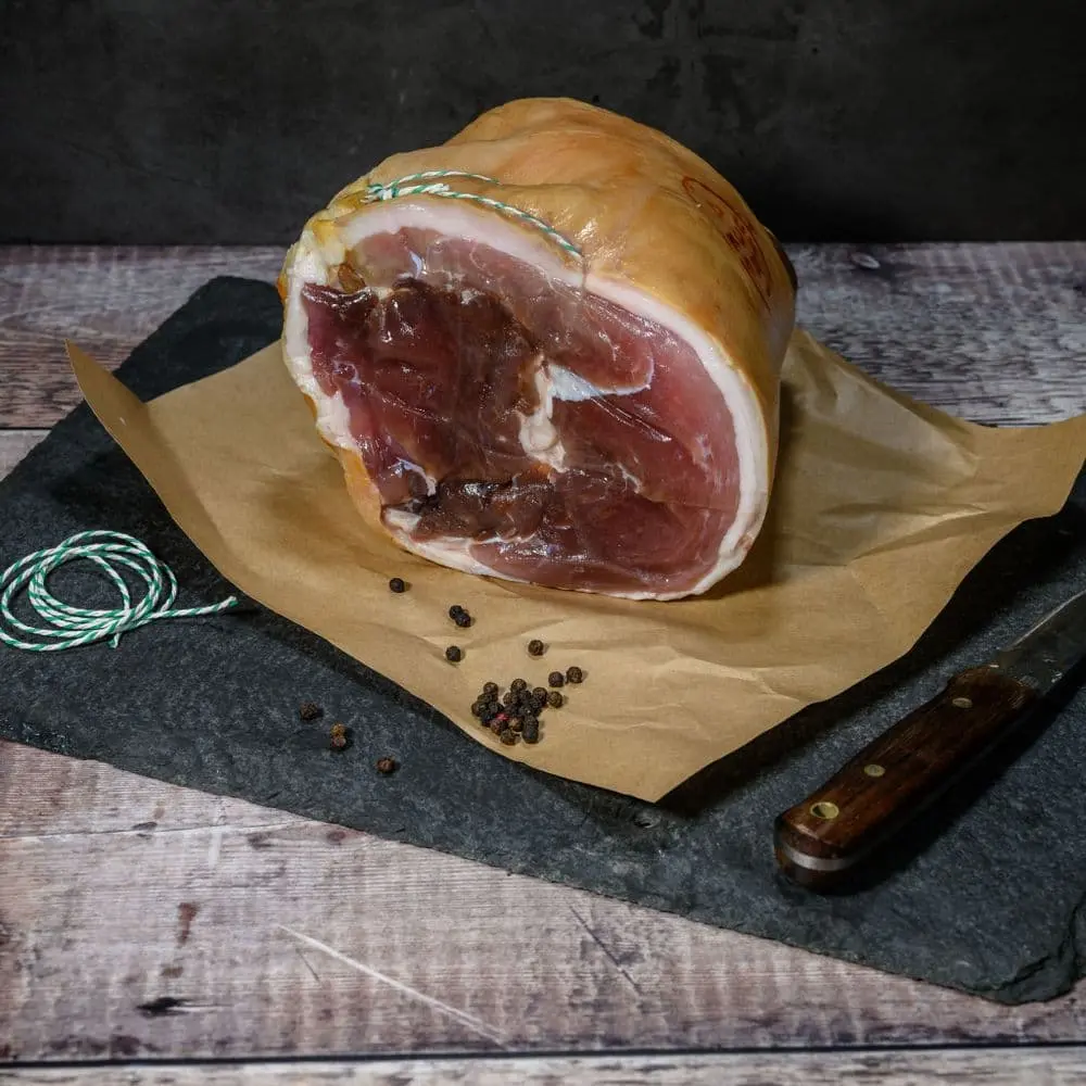 organic smoked gammon joint - Is a joint of gammon processed meat