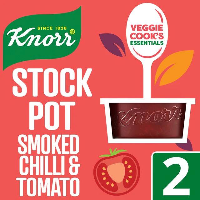 knorr smoked chilli & tomato stock pot - Is a Knorr stock pot the same as a stock cube