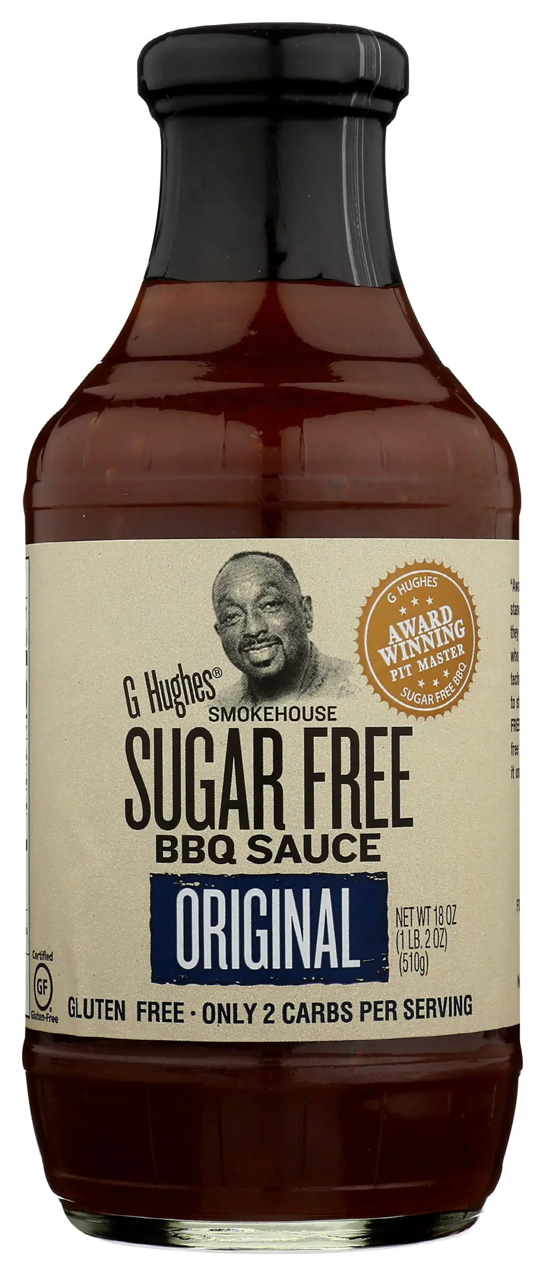 G Hughes Smokehouse Sugar Free Original BBQ Sauce 510g - Is BBQ sauce full of sugar g hughes smokehouse sugar free original bbq sauce 510g - Is BBQ sauce full of sugar