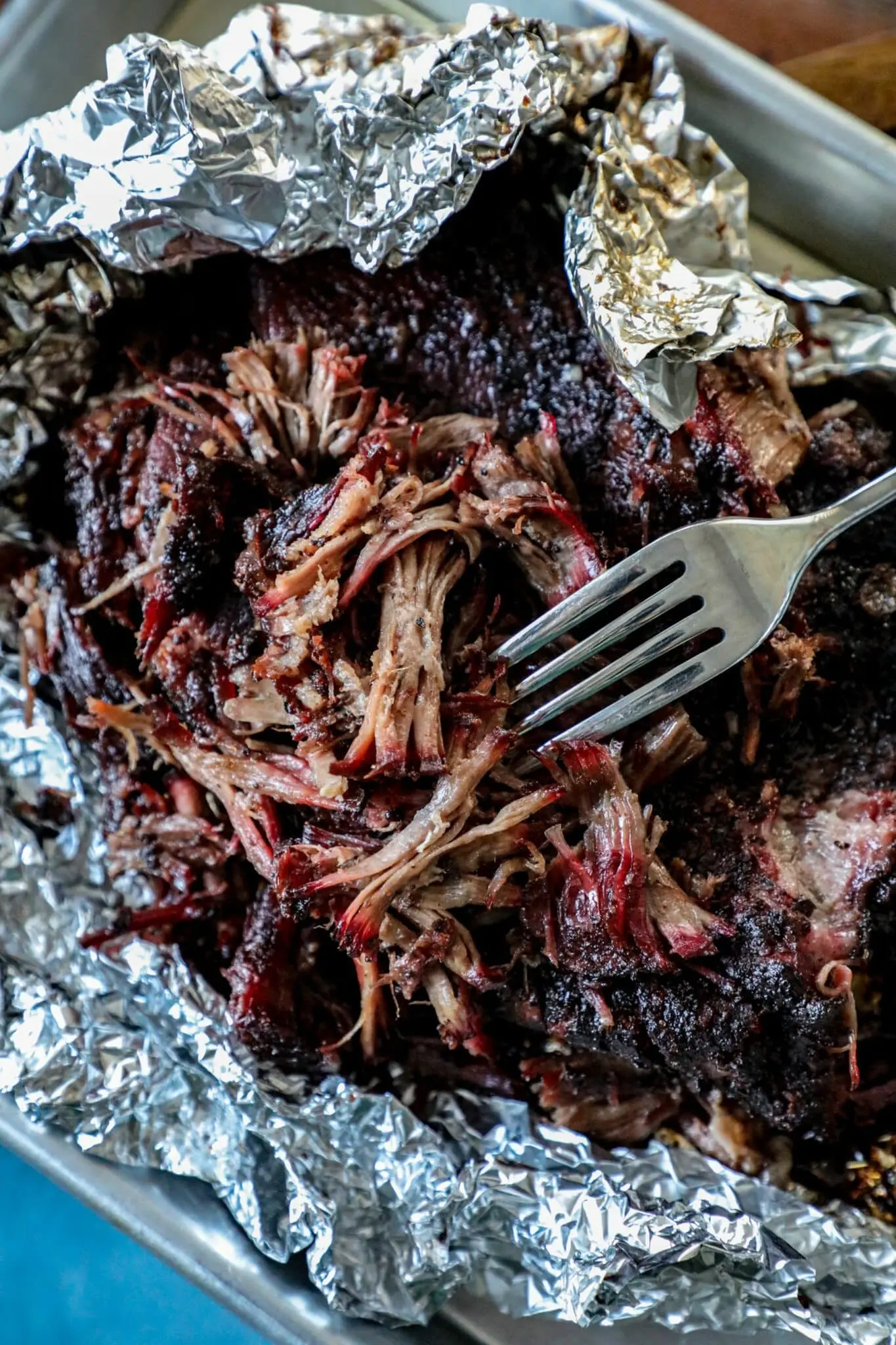 smoked pulled beef brisket - Is brisket good for shredding