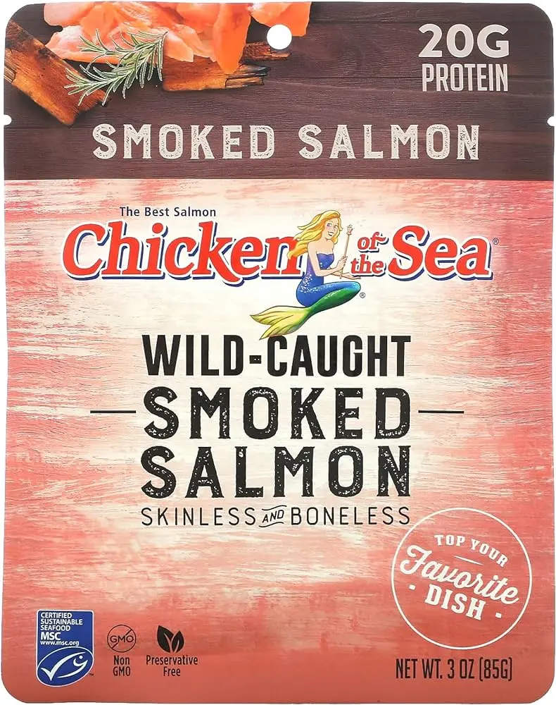 chicken of the sea smoked salmon - Is Chicken of the Sea smoked salmon healthy