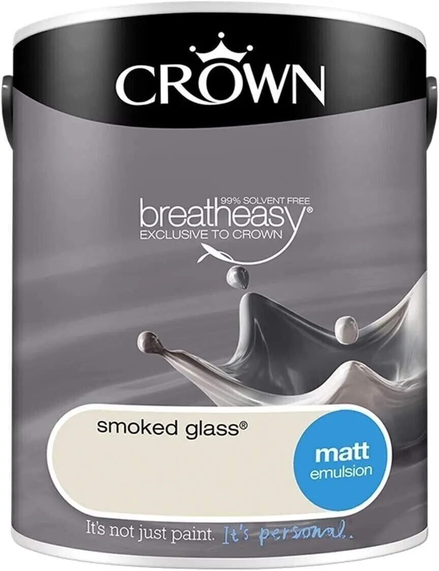 crown smoked glass matt - Is Crown Matt Emulsion breathable