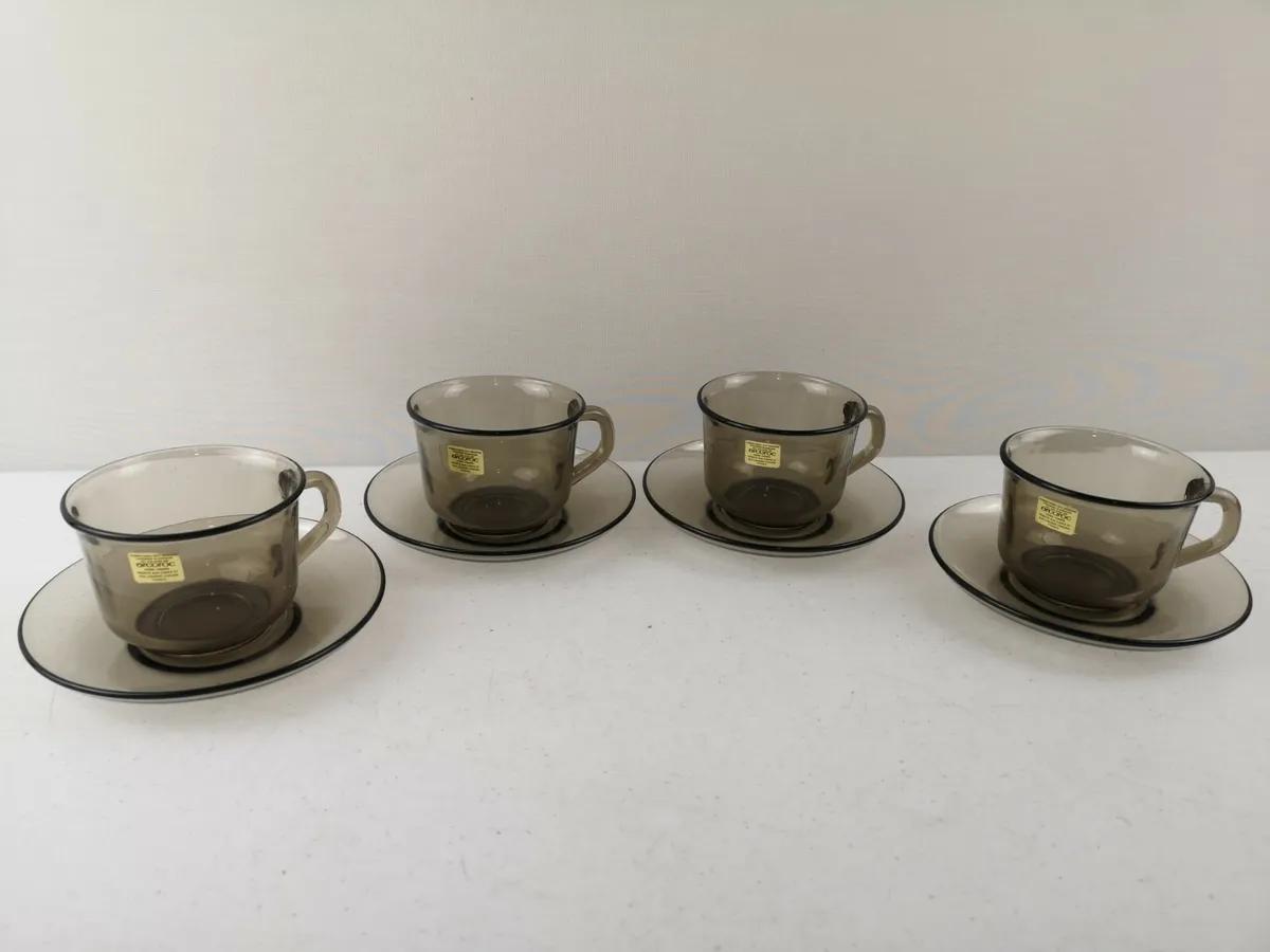 smoked glass tea cups - Is glass safe for hot drinks