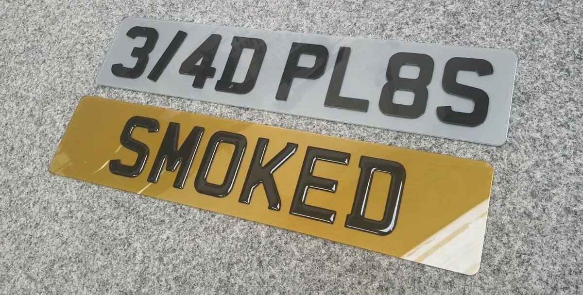 smoked out number plates - Is it illegal to have your number plate covered