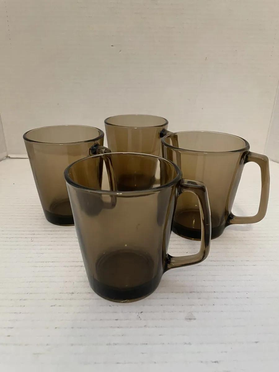 retro smoked glass mugs - Is it safe to drink from vintage mugs