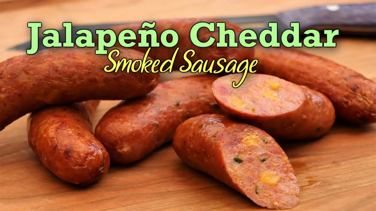 cheddar jalapeno smoked sausage - Is jalapeno cheddar spicy