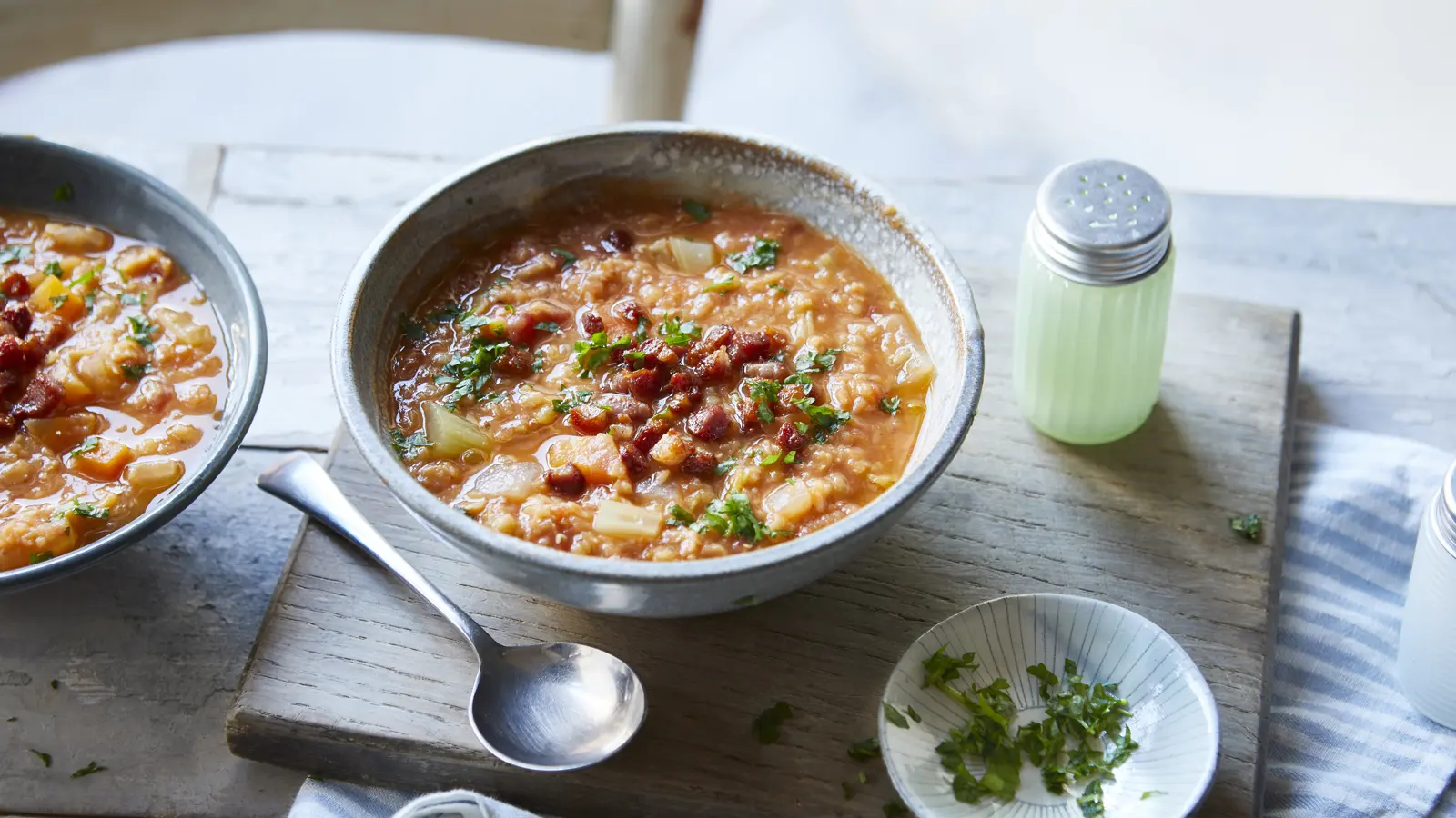 Delicious Smoked Pancetta And Lentil Soup Recipe Smokedbyewe