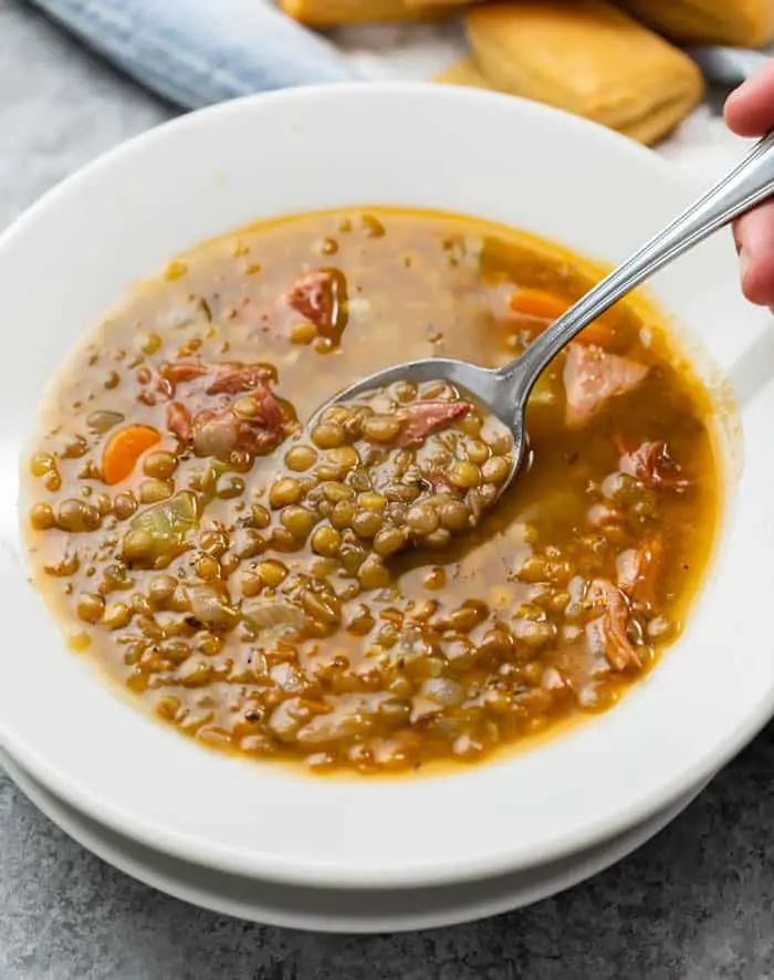 smoked ham and lentil soup - Is lentil soup good for cold and cough