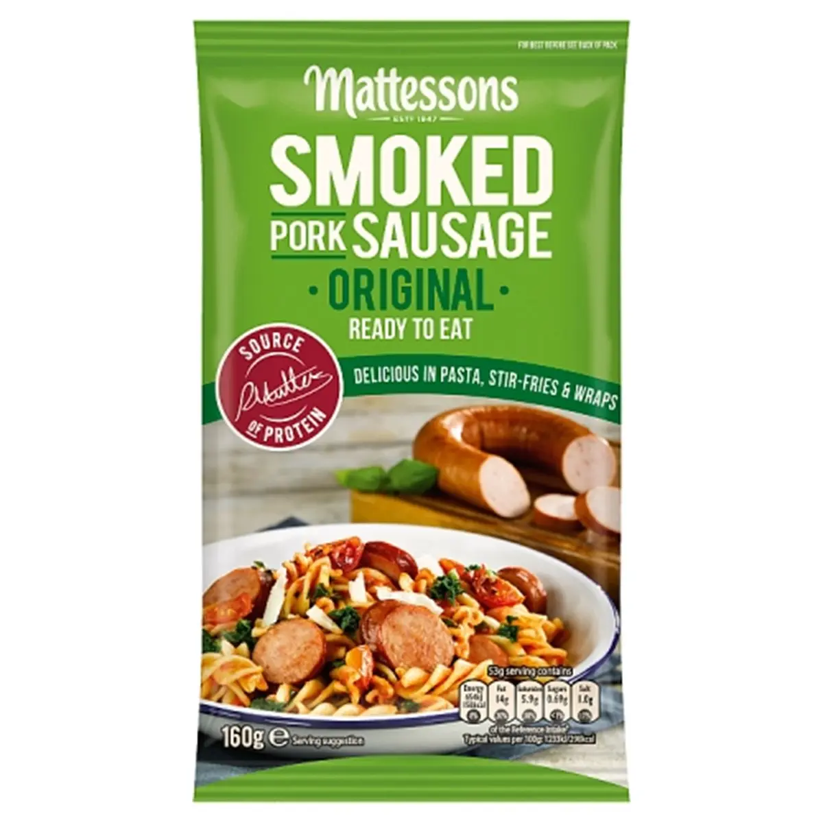 mattessons smoked pork sausage original - Is Mattessons smoked sausage already cooked
