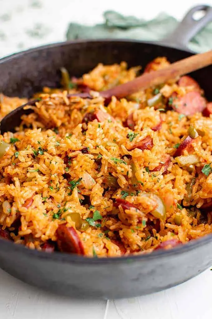 smoked sausage and rice - Is sausage and rice good protein