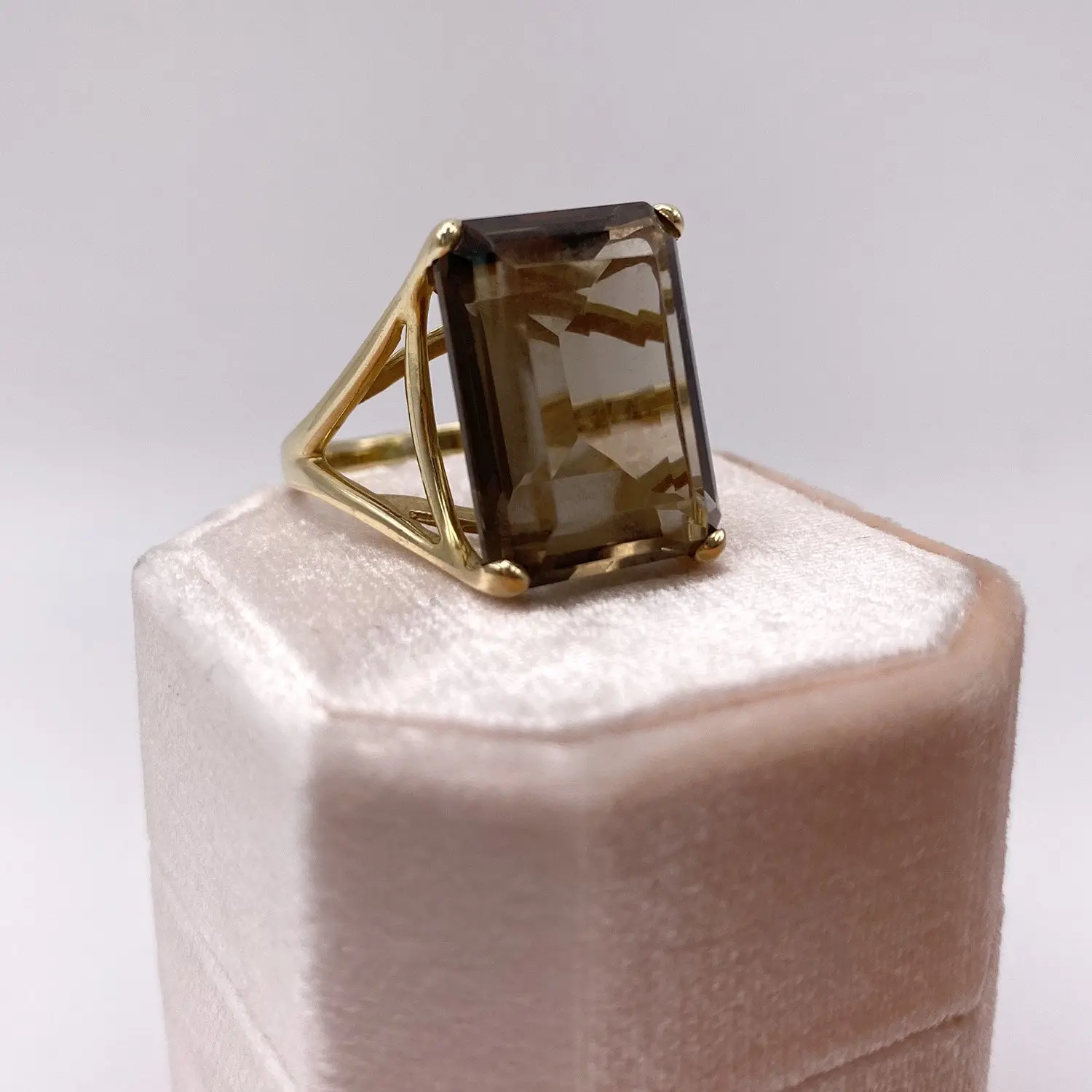 smoked quartz ring - Is smoky quartz a real stone