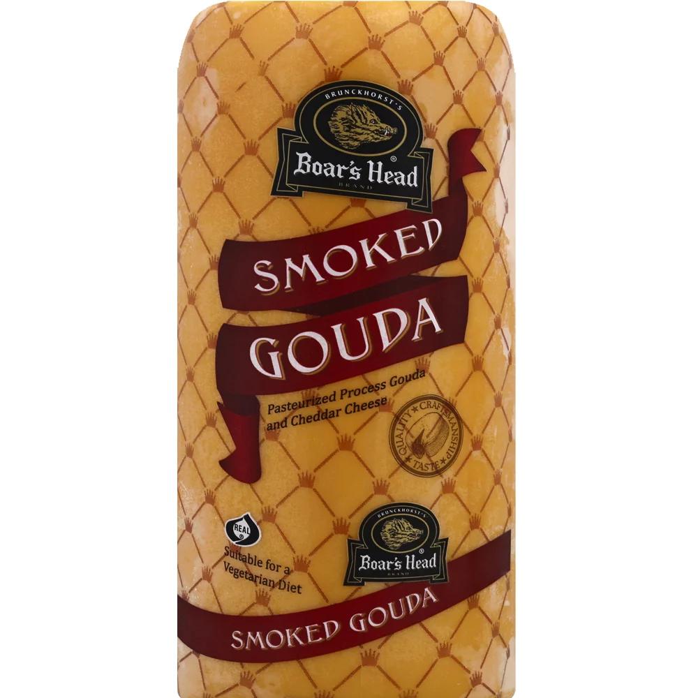 boar's head smoked gouda - Is the rind on boar's head Smoked Gouda edible
