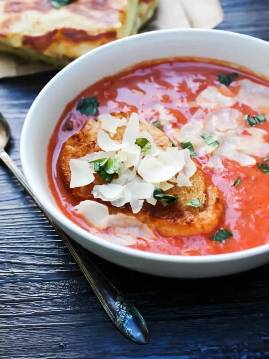 Delicious Smoked Tomato Basil Soup A Healthy Twist Smokedbyewe