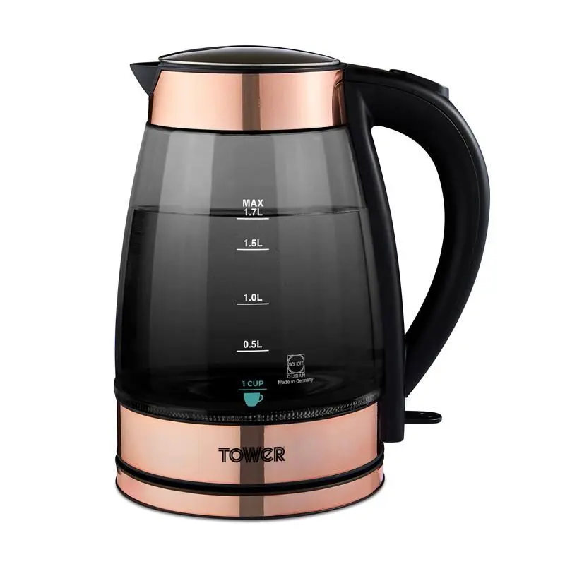 tower smoked glass kettle - Is Tower kettle a good make