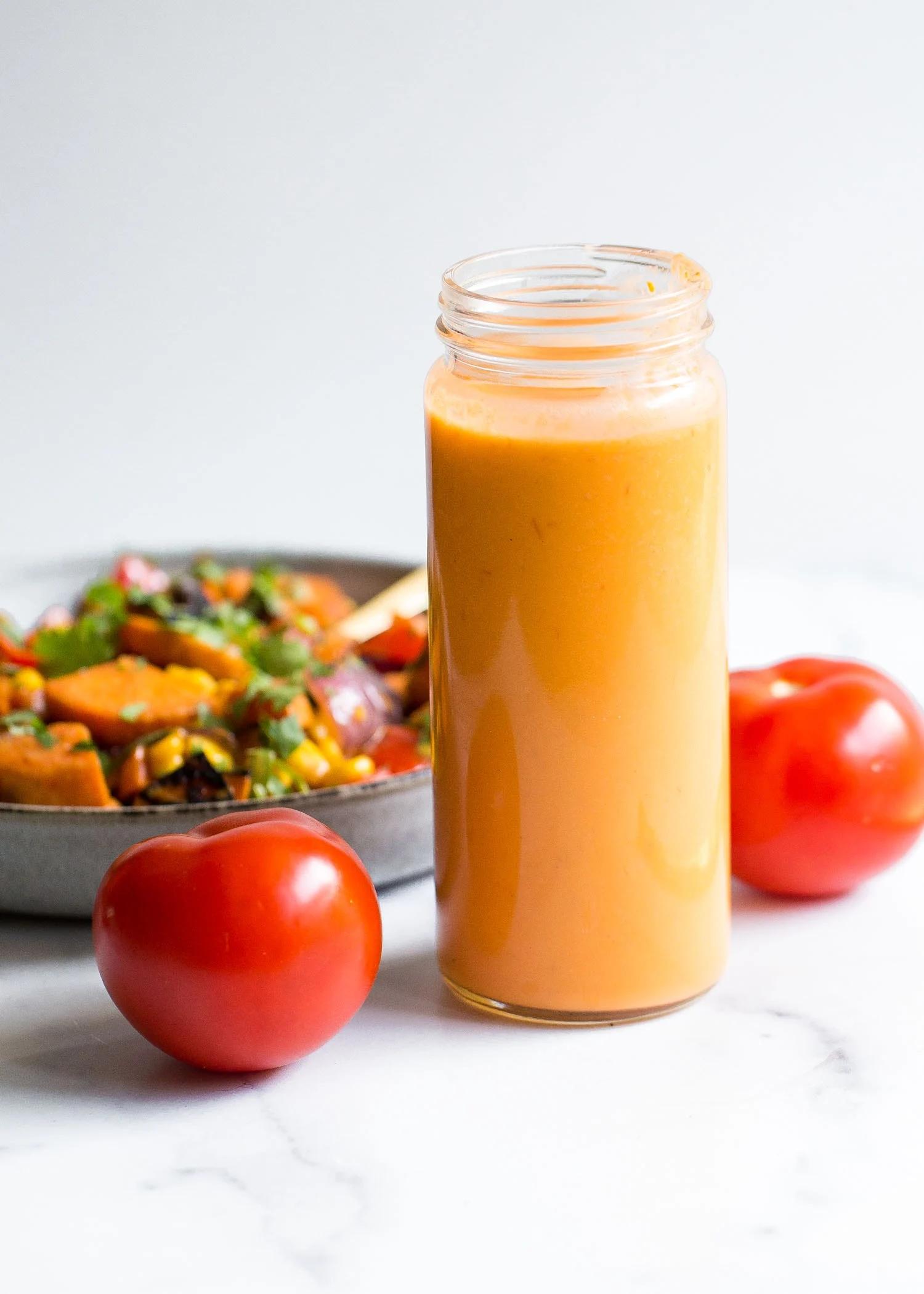 smoked tomato salad dressing - Is vinegar a healthy salad dressing