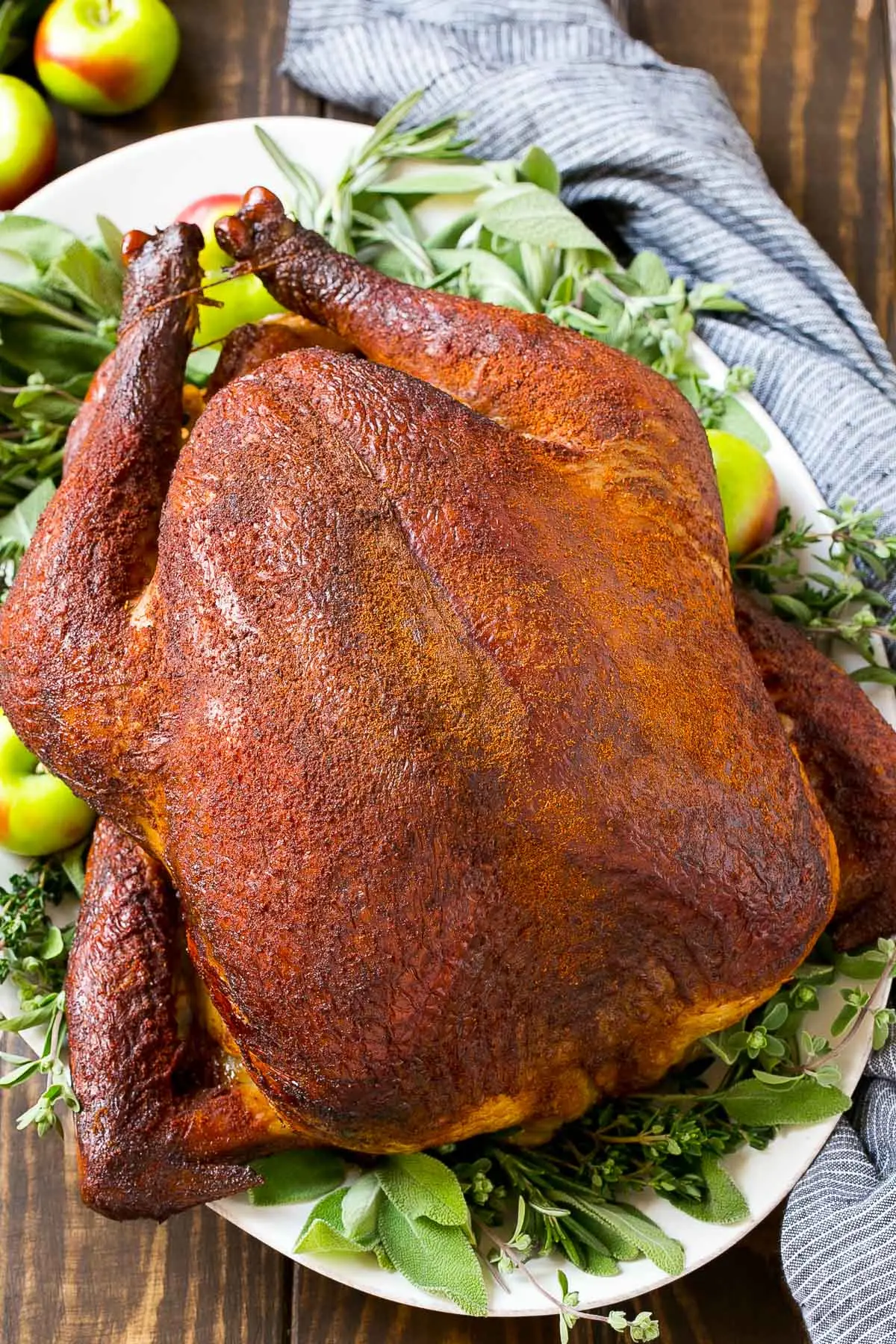 cook smoked turkey - Should I baste a smoked turkey