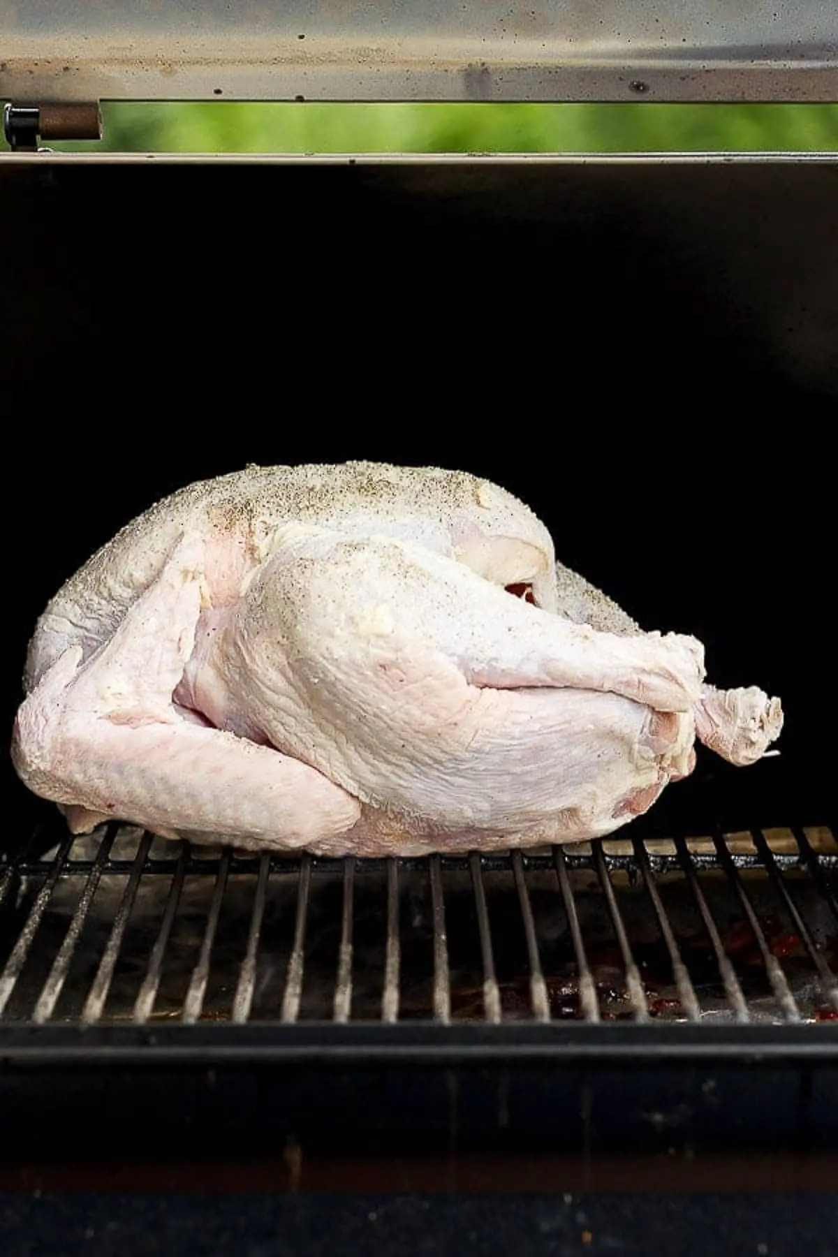 smoked turkey breast side up or down - Should you smoke turkey breast up or down