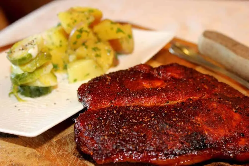 smoked pork chops with apples - What apples go best with pork