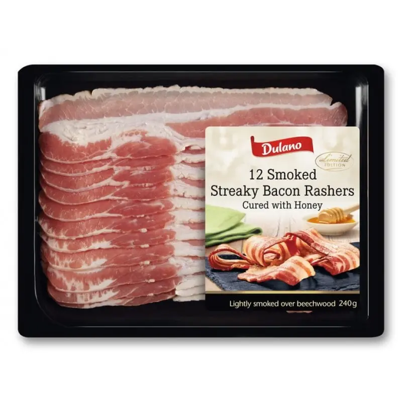 rashers smoked streaky bacon - What are rashers of bacon