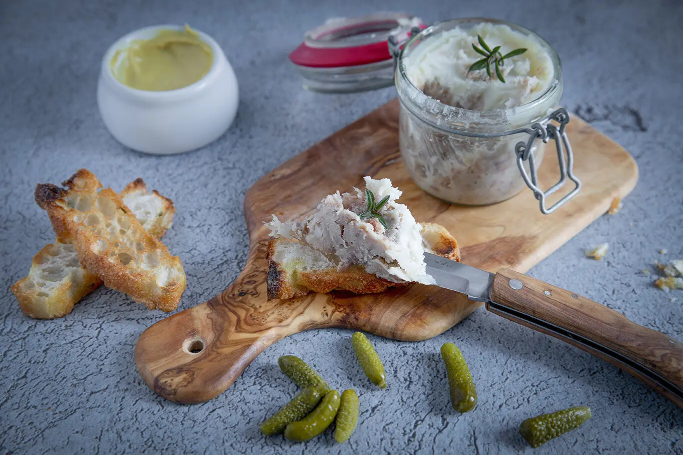 smoked pork rillettes - What are rillettes used for