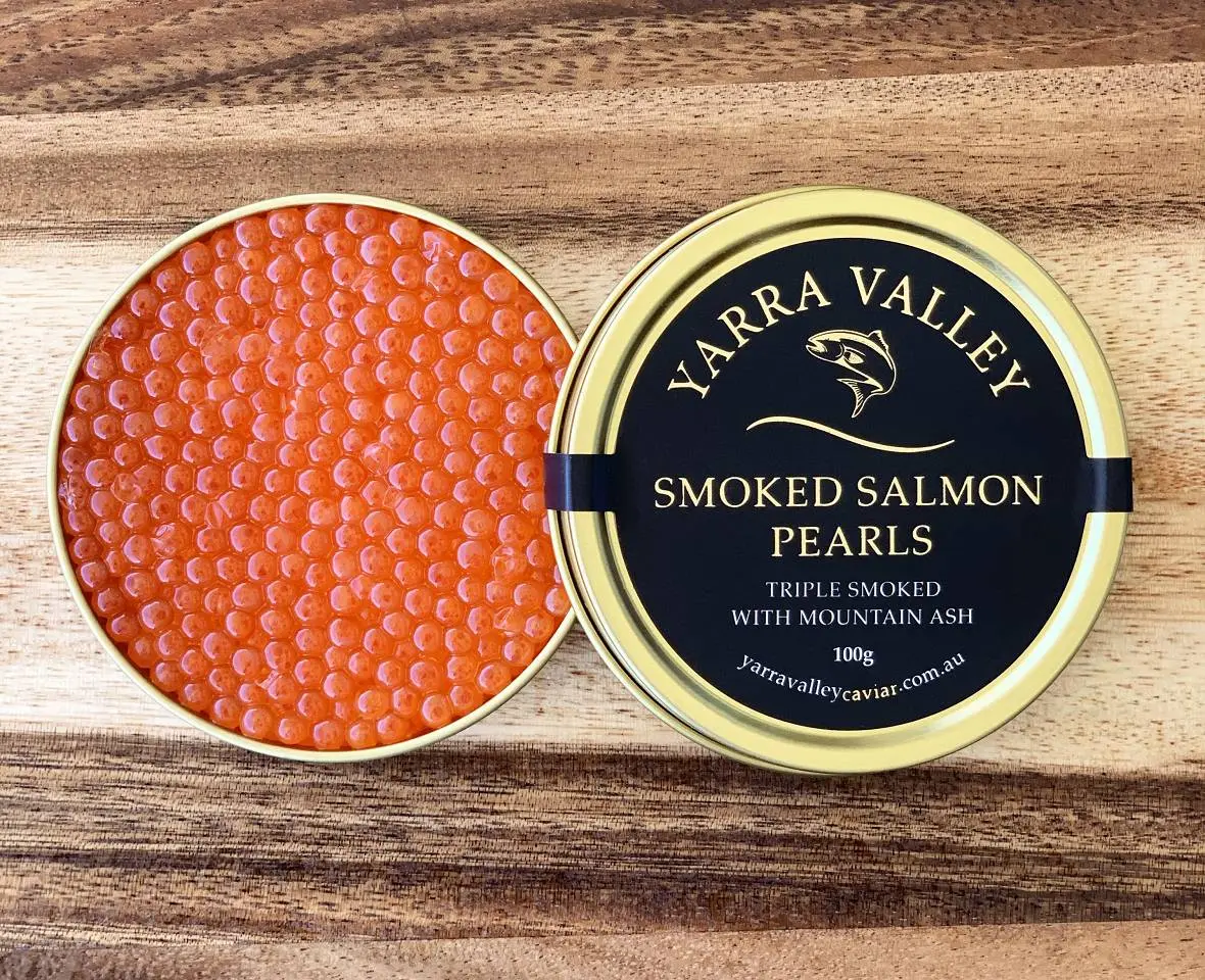 smoked salmon pearls - What are smoked salmon pearls