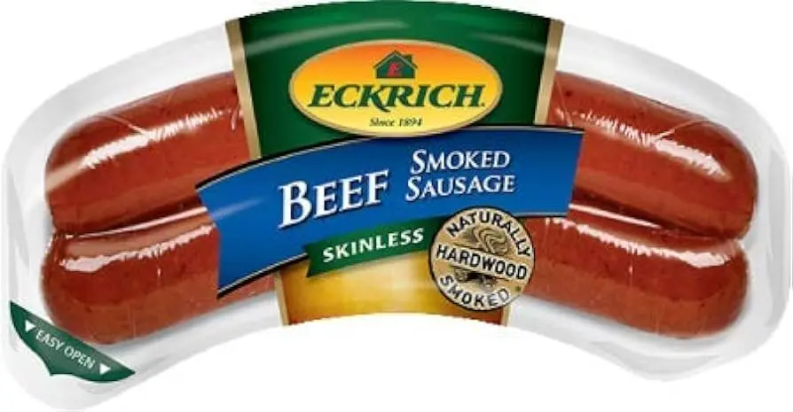 eckrich skinless smoked sausage - What are the ingredients in Eckrich smoked sausage skinless