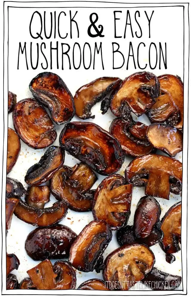 smoked mushroom bacon - What are the ingredients in Shroomacon