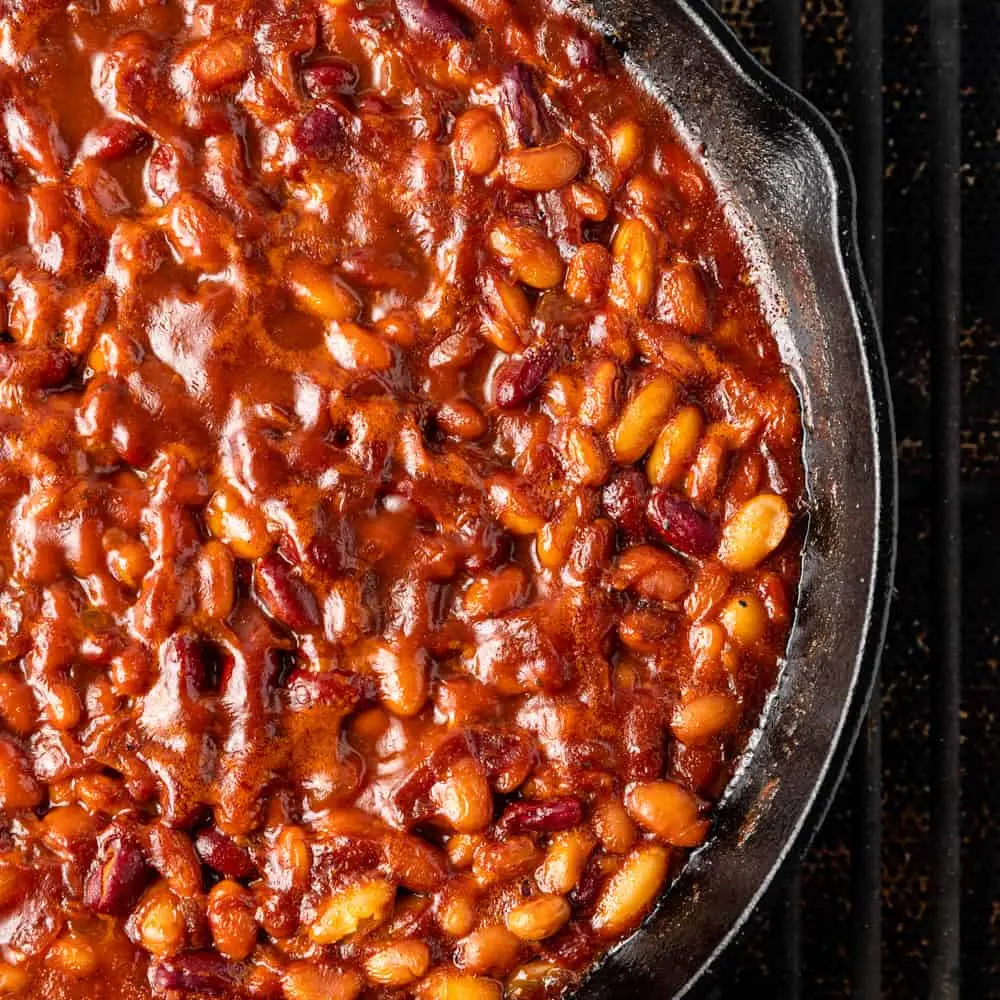 smoked bbq beans - What can I add to baked beans to make them taste better