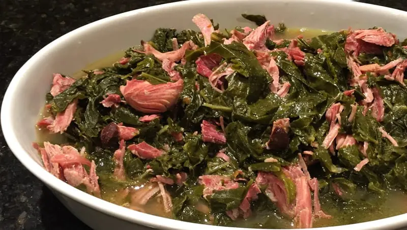 greens with smoked turkey - What goes good with BBQ turkey