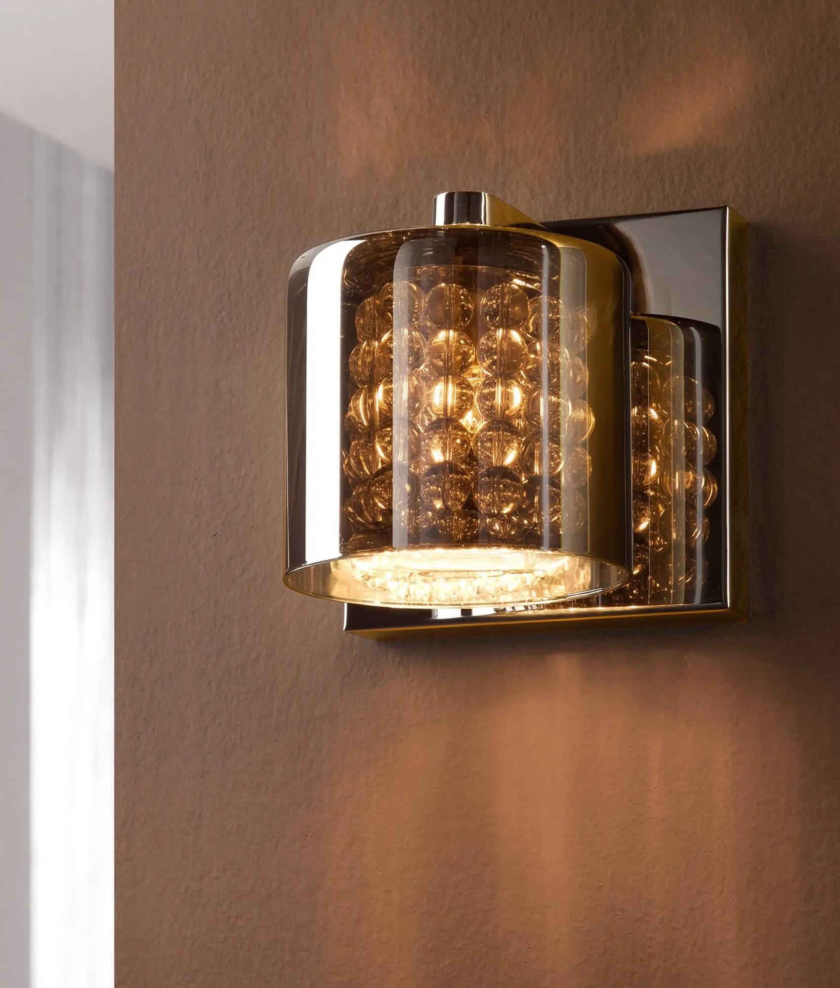 smoked glass wall lights uk - What height should bedside wall lights be UK