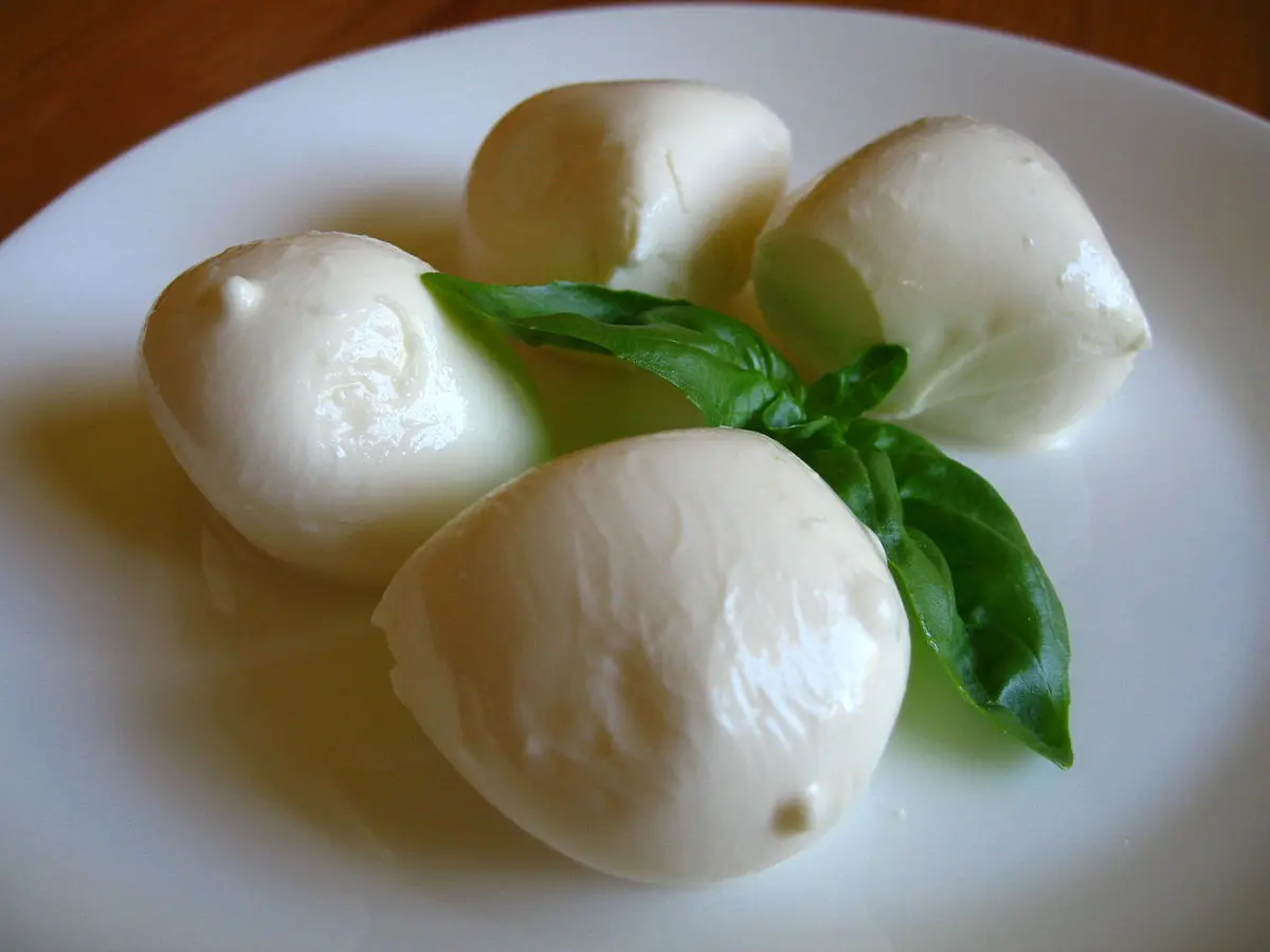 smoked bocconcini - What is a bocconcini in English