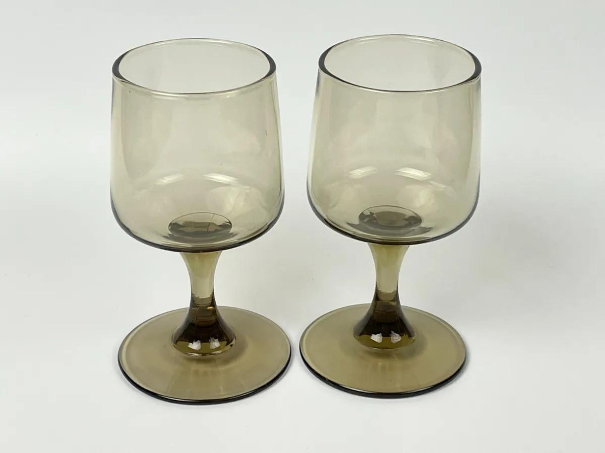 smoked glass wine glasses - What is a hock wine glass for