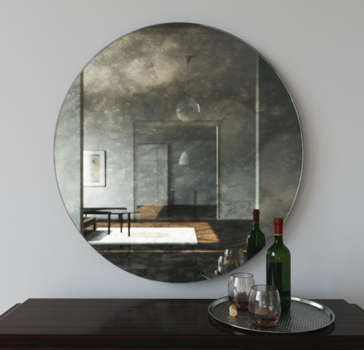 smoked glass mirror panels - What is a tinted mirror