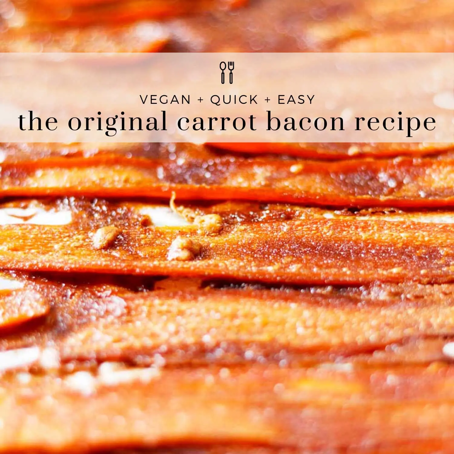 smoked carrot bacon - What is a vegetarian substitute for smoked bacon