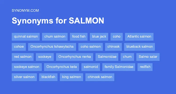 another word for smoked salmon - What is another name for salmon