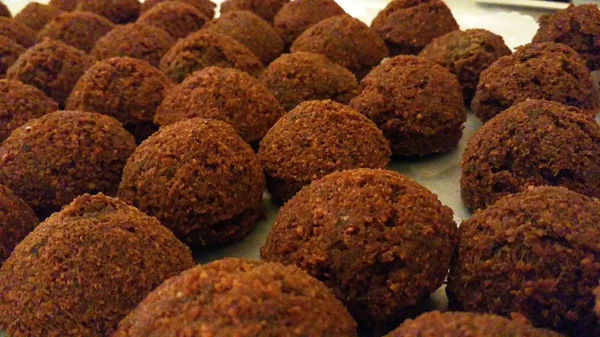 smoked falafel - What is Arabic falafel made of