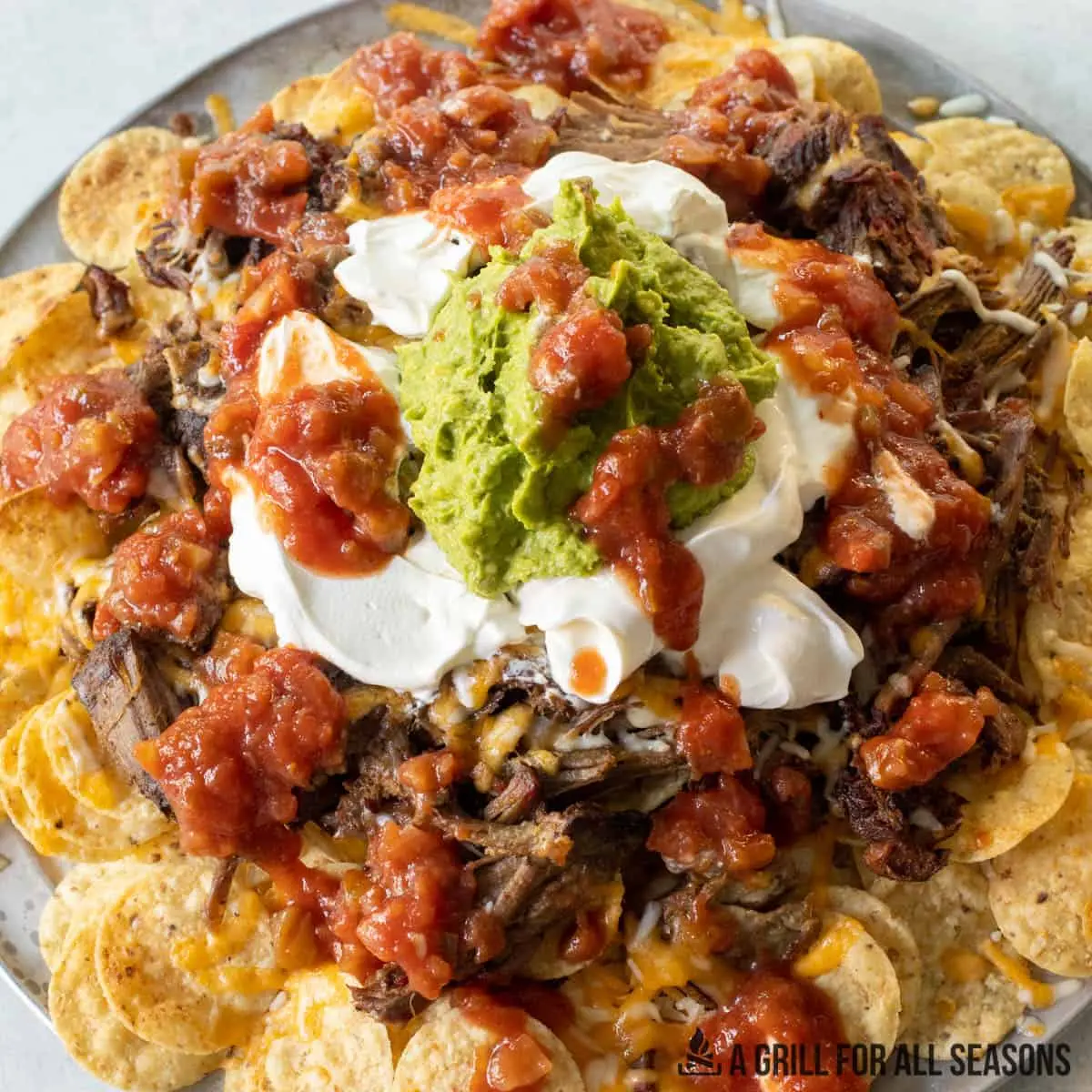 smoked beef nachos - What is beef nachos made of