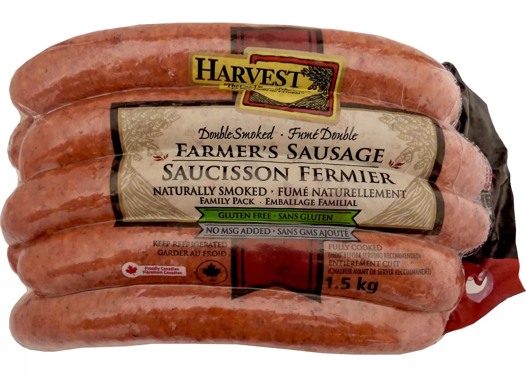 smoked farmers sausage - What is farmers sausage made of