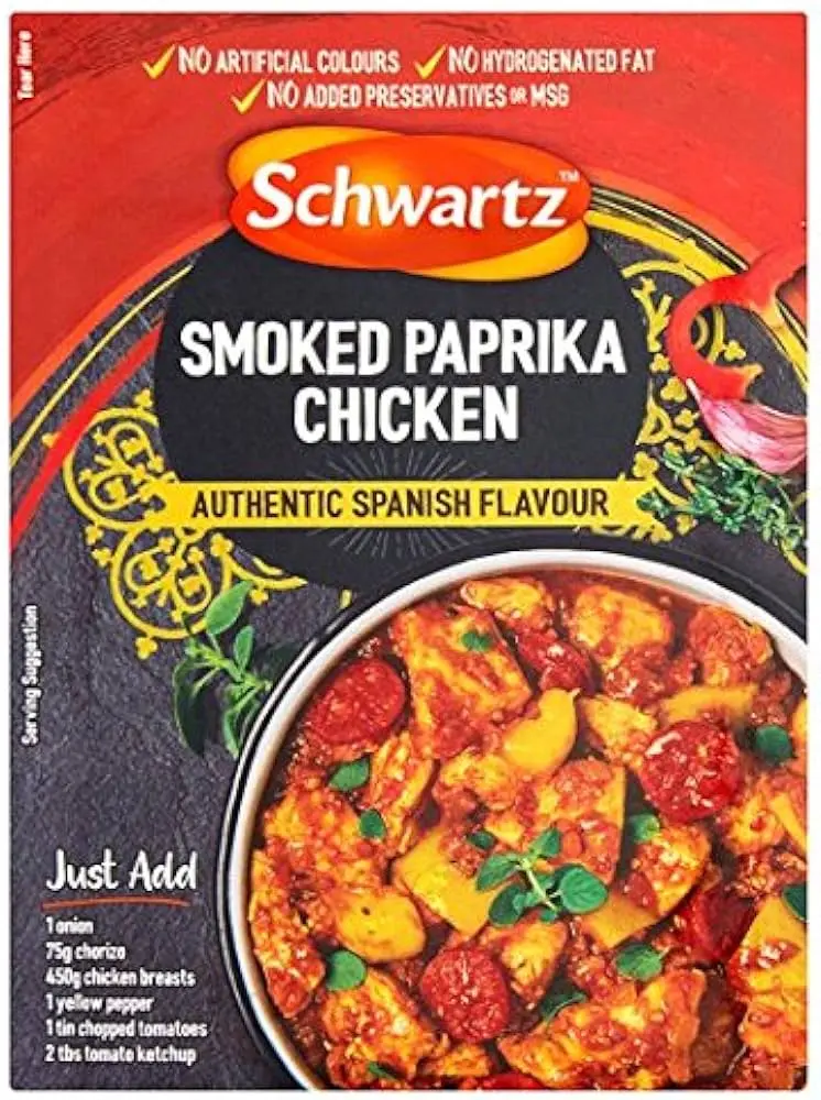 schwartz smoked paprika chicken - What is in Schwartz chicken seasoning