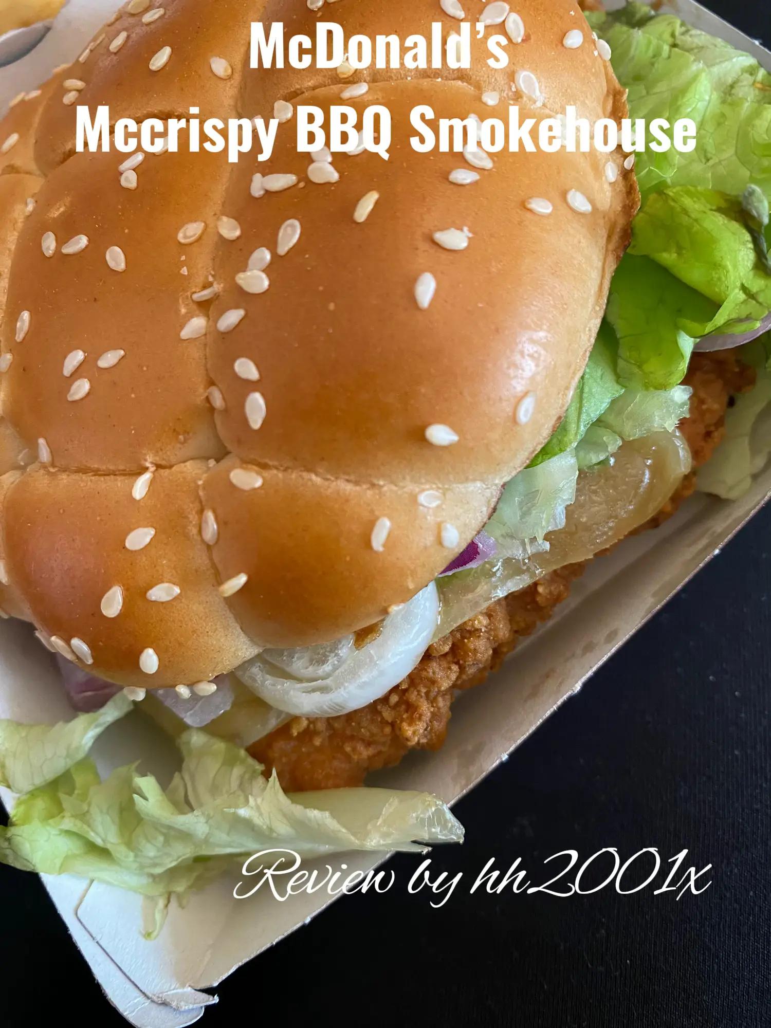 mccrispy smokehouse - What is McDonald's McCrispy made of