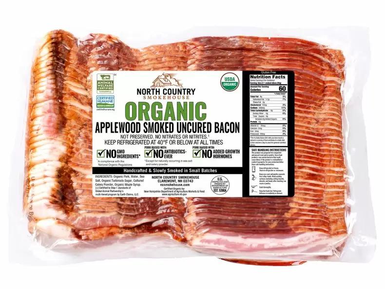organic smoked bacon - What is organic bacon made of