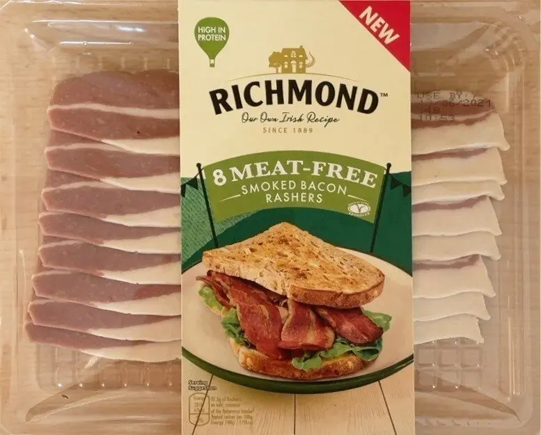 richmond meat free smoked bacon - What is Richmond meat free bacon made of