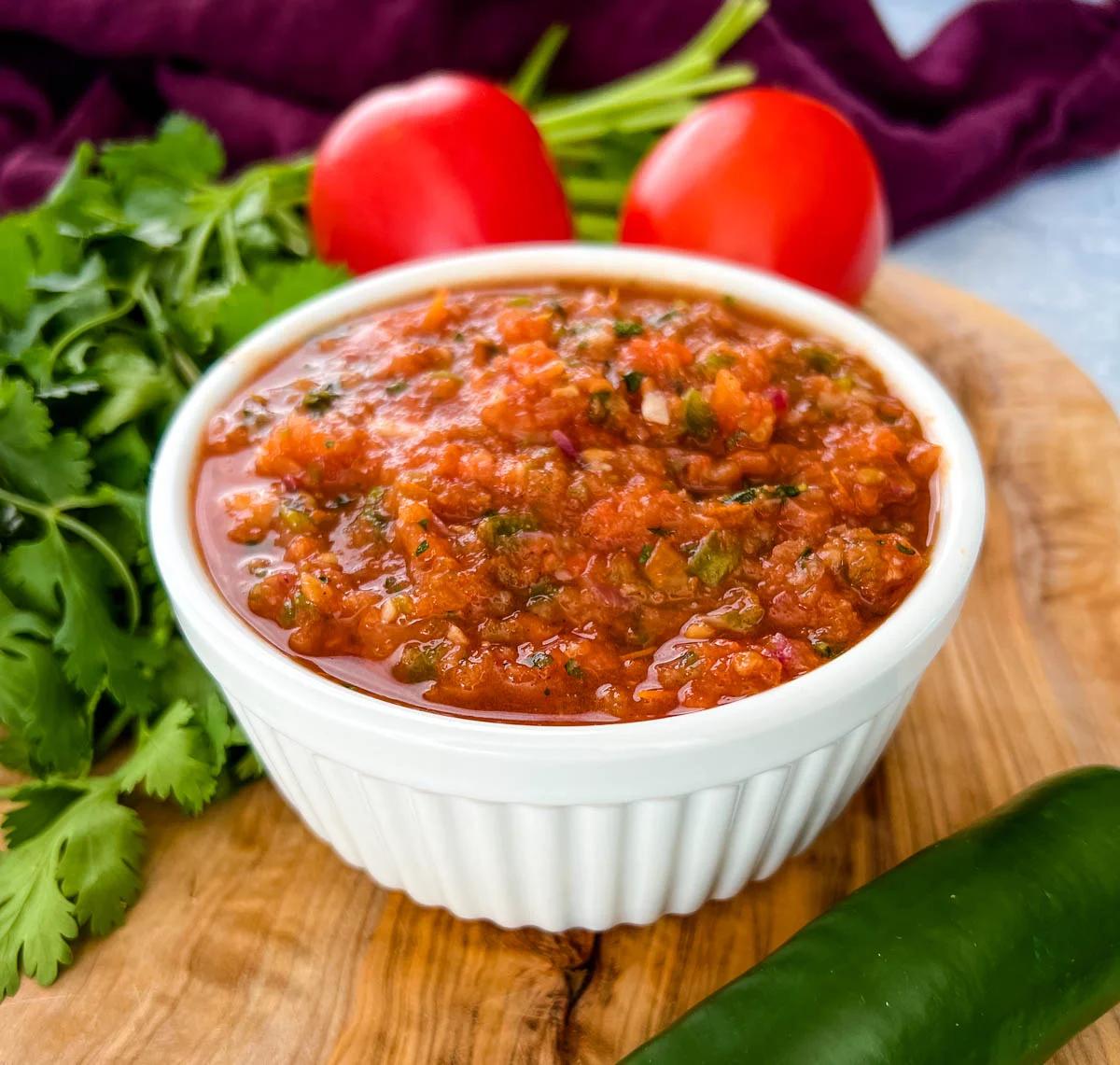 smoked tomatoes salsa - What is roasted tomato salsa made of